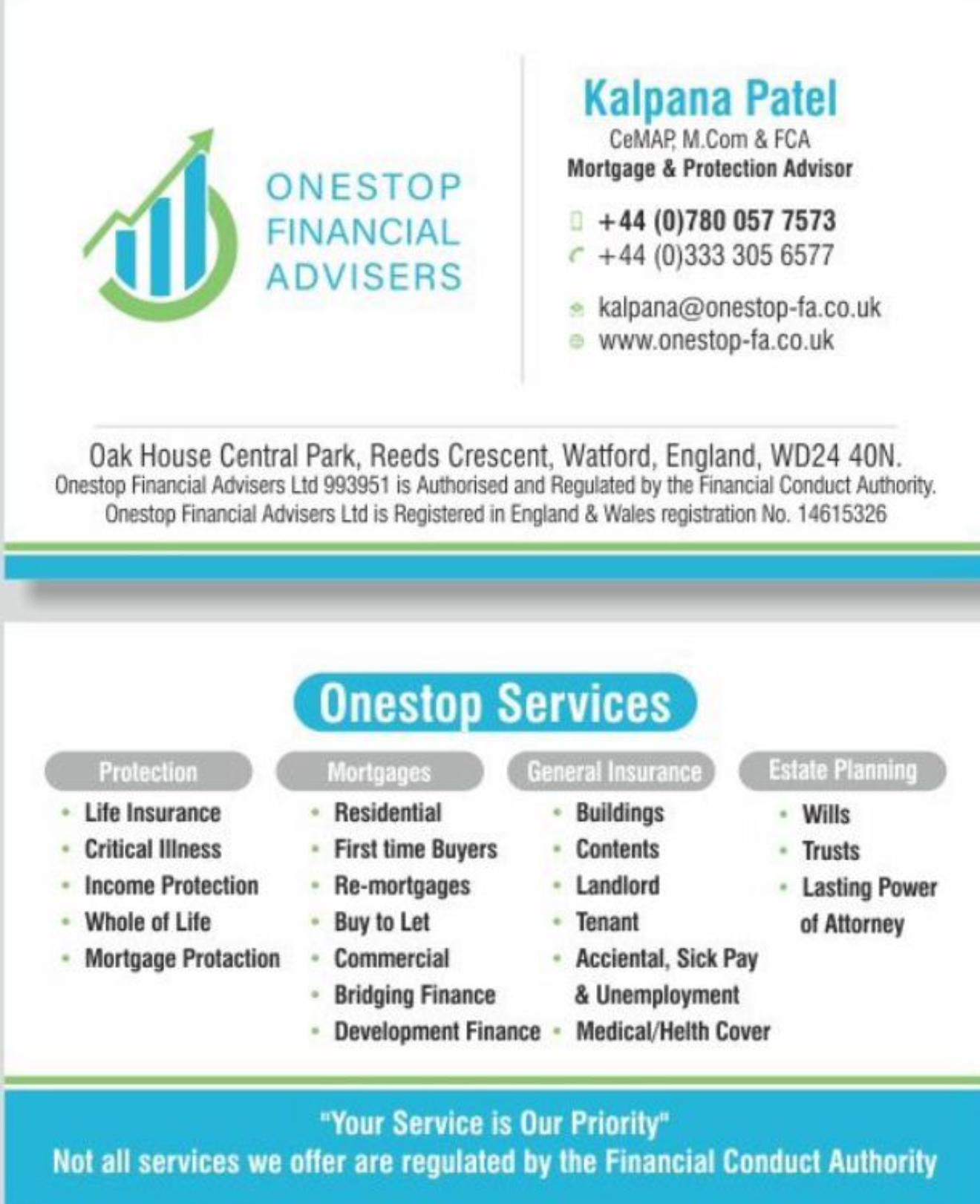 Onestop Financial Advisers LTD